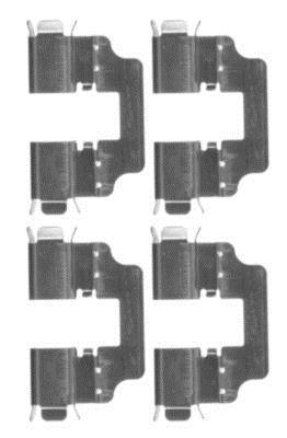 Kit acessórios de pastilhas de travão HELLA ref. 8DZ 355 203-651