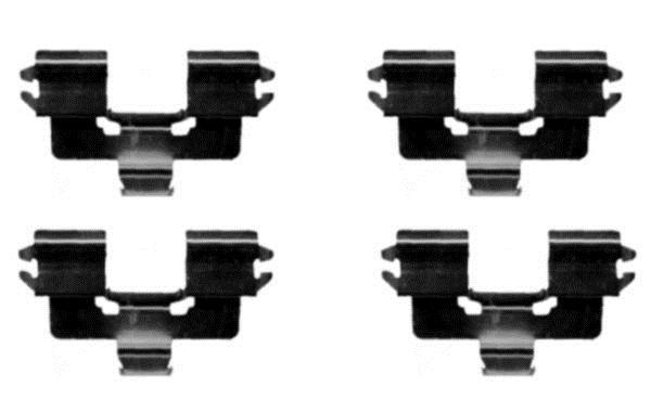 Kit acessórios de pastilhas de travão HELLA ref. 8DZ 355 203-711