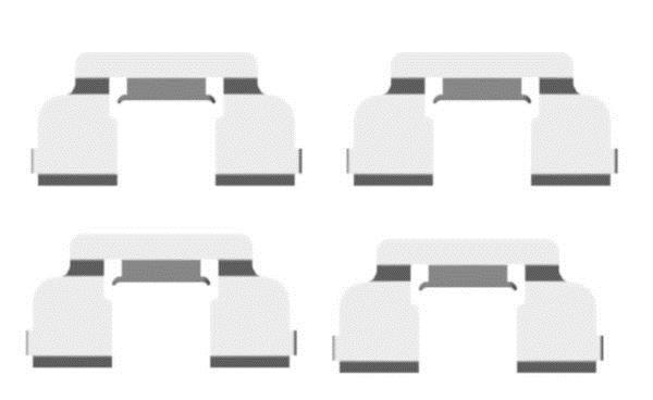 Kit d'accessoires pour plaquette de frein à disque HELLA ref. 8DZ 355 203-801