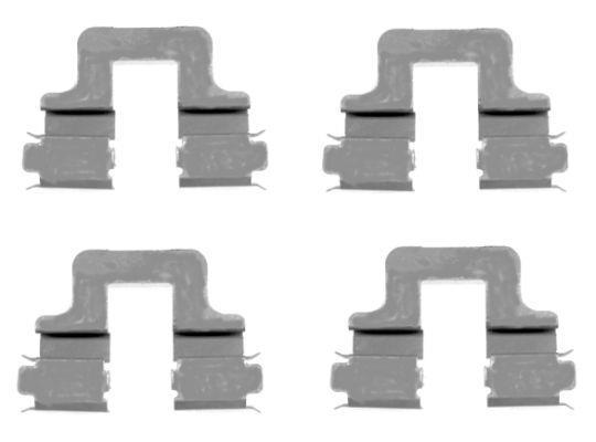 Kit d'accessoires pour plaquette de frein à disque HELLA 8DZ 355 203-551