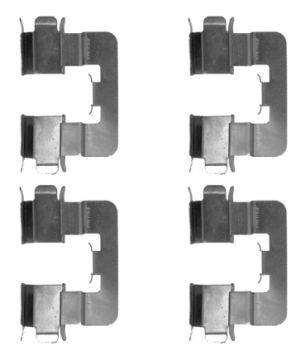 Kit acessórios de pastilhas de travão HELLA ref. 8DZ 355 204-631
