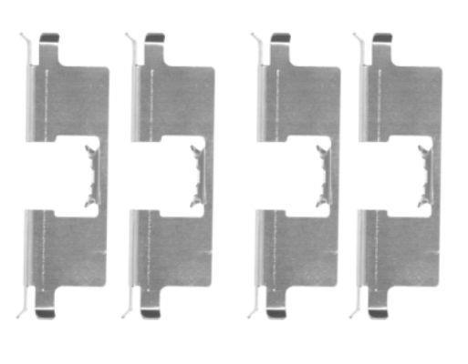 Kit acessórios de pastilhas de travão HELLA ref. 8DZ 355 204-651