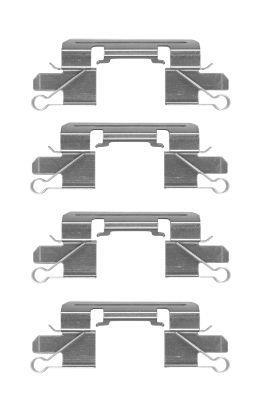 Kit d'accessoires pour plaquette de frein à disque HELLA ref. 8DZ 355 204-941