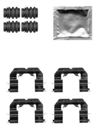 Kit d'accessoires pour plaquette de frein à disque HELLA 8DZ 355 205-231