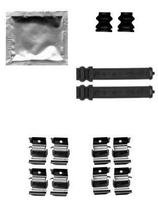 Kit d'accessoires pour plaquette de frein à disque HELLA 8DZ 355 205-251