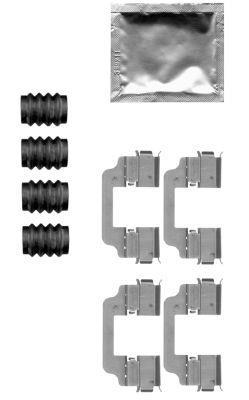 Kit d'accessoires pour plaquette de frein à disque HELLA 8DZ 355 205-321