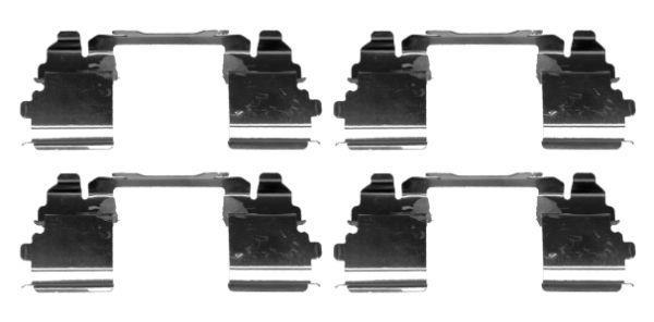 Kit d'accessoires pour plaquette de frein à disque HELLA 8DZ 355 205-401