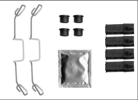 Kit de réparation d'étrier de frein HELLA ref. 8DZ 355 205-611