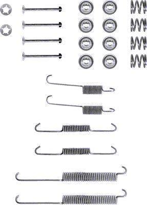 Kit acessórios tambor de comando de travão HELLA ref. 8DZ 355 200-111