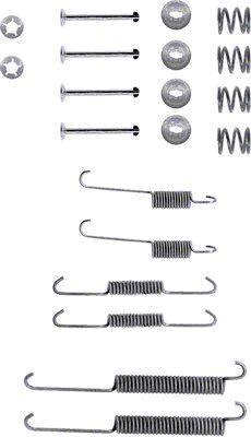 Kit d'accessoires pour mâchoire de frein à tambour HELLA ref. 8DZ 355 200-411
