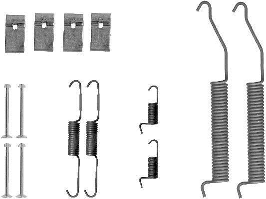 Kit d'accessoires pour mâchoire de frein à tambour HELLA ref. 8DZ 355 200-951
