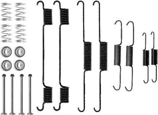 Kit d'accessoires pour mâchoire de frein à tambour HELLA ref. 8DZ 355 200-661