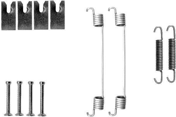 Kit d'accessoires pour mâchoire de frein à tambour HELLA ref. 8DZ 355 200-701
