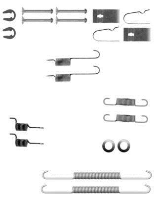 Kit d'accessoires pour mâchoire de frein à tambour HELLA ref. 8DZ 355 200-801