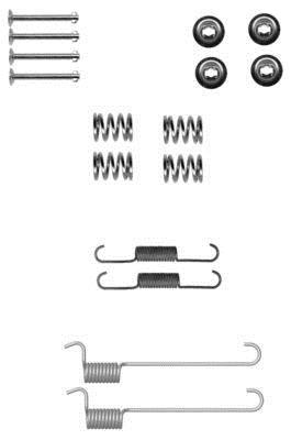 Kit d'accessoires pour mâchoire de frein à tambour HELLA ref. 8DZ 355 201-881