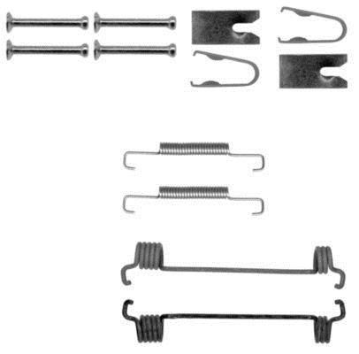 Kit d'accessoires pour mâchoire de frein à tambour HELLA ref. 8DZ 355 201-961