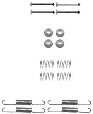 Kit d'accessoires pour mâchoire de frein à tambour HELLA ref. 8DZ 355 201-991