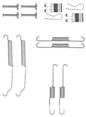 Kit d'accessoires pour mâchoire de frein à tambour HELLA ref. 8DZ 355 201-031
