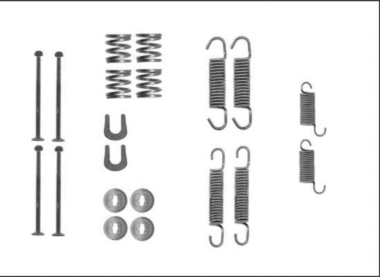 Kit d'accessoires pour mâchoire de frein à tambour HELLA ref. 8DZ 355 206-041