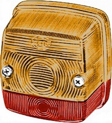 Verre de phare de feu arrière HELLA 9EL 115 003-011