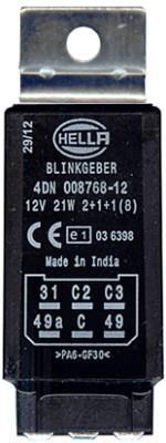 clignotant indicator noir/transparent 12 leds TUN-R 487548 MAYOTTE  MAYCENTRALE