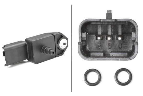 Sensor de pressão de admissão HELLA ref. 6PP 009 400-521