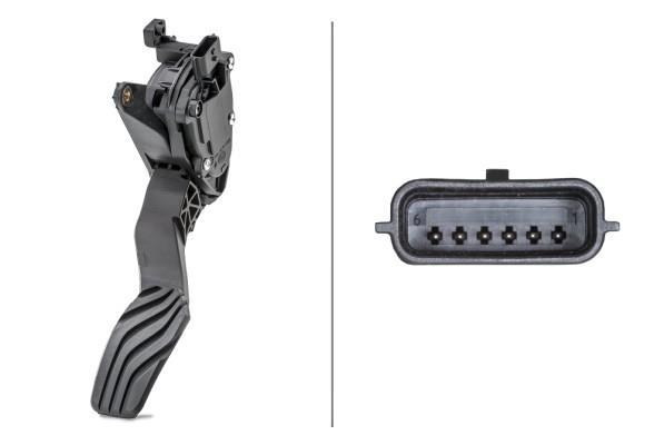 Capteur, position de la pédale HELLA 6PV 012 902-701