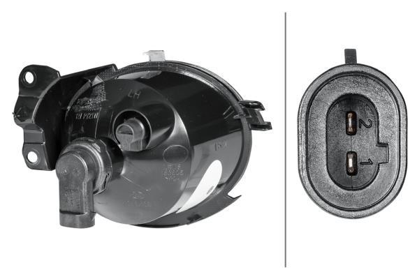 Feu clignotant (Clignotant) HELLA 2BA 011 109-031