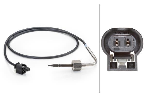 Sensor, temperatura gas de escape HELLA ref. 6PT 014 494-091