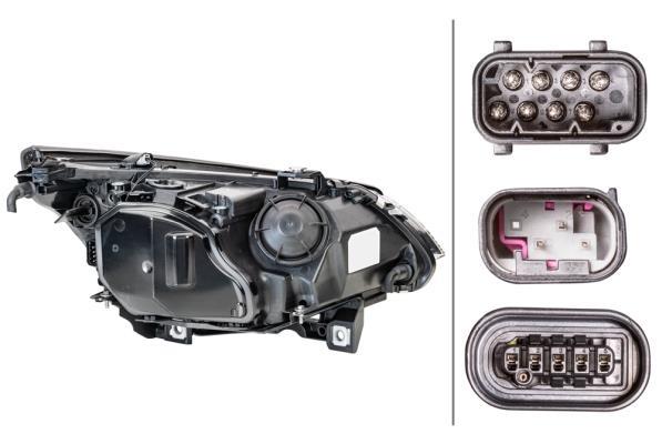 Phare avant (Projecteur principal) HELLA ref. 1EL 160 295-001