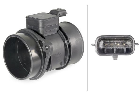 Bombe Contact Electronique Débitmètre De Masse D'Air HELLA 8ET 009 142-541 - 5 Pôles Vissé Pour Peugeot 207 Débitmètre Peugeot 207