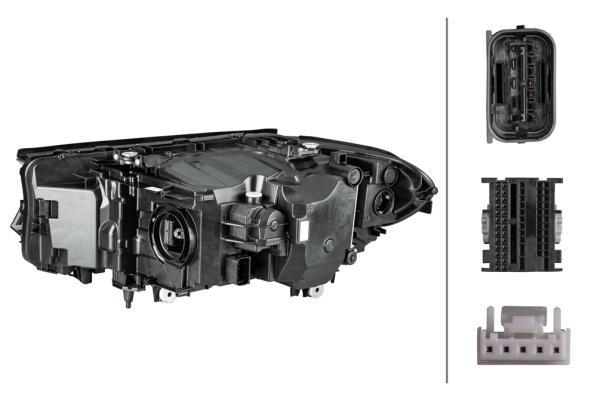 Phare avant (Projecteur principal) HELLA ref. 1EX 354 836-021