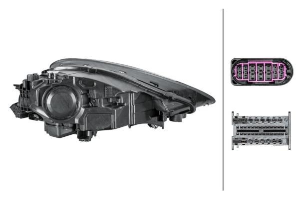 Phare avant (Projecteur principal) HELLA 1EX 014 690-031