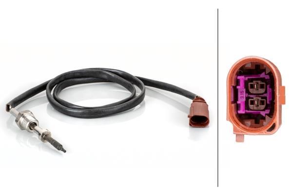 Sensor, temperatura gas de escape HELLA ref. 6PT 014 495-121