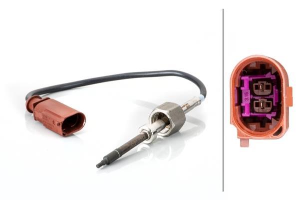 Sensor, temperatura gas de escape HELLA ref. 6PT 014 495-051
