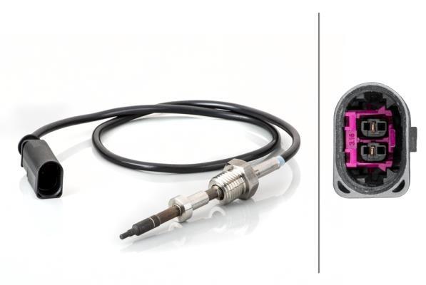 Sensor, temperatura gas de escape HELLA ref. 6PT 014 494-731