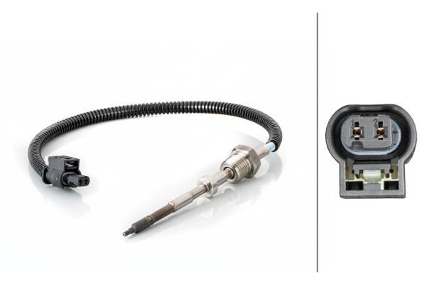 Sensor, temperatura gas de escape HELLA ref. 6PT 014 494-521