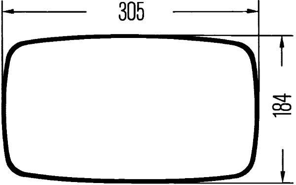 Retrovisor exterior HELLA ref. 8SB 003 614-081