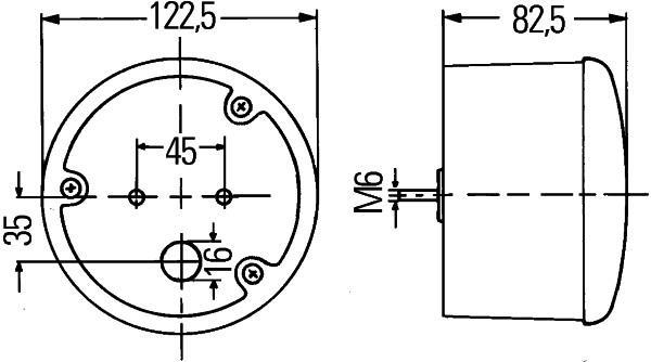 Piloto posterior HELLA ref. 2SD 964 169-111