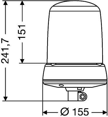 Luz de aviso, de destellos HELLA ref. 2RL 008 183-111