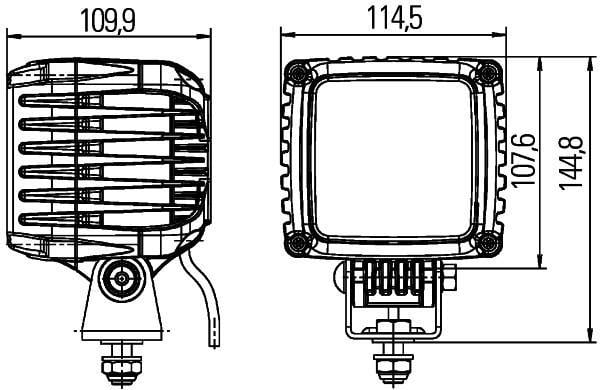 Projecteur de travail HELLA 1GA 996 192-001