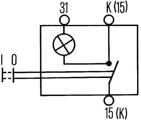 Interrupteur HELLA ref. 6ED 004 778-011