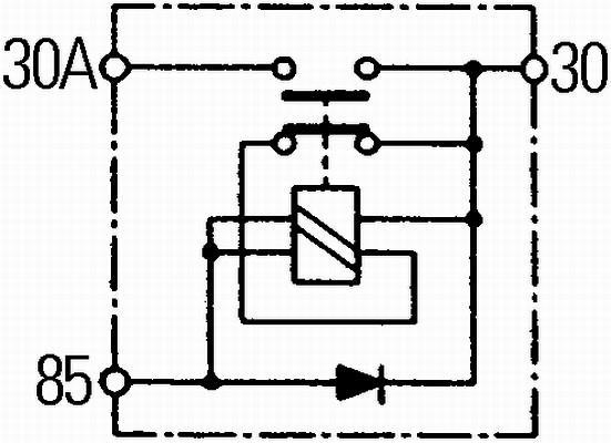 Interruptor principal, bateria HELLA ref. 6EK 008 776-051