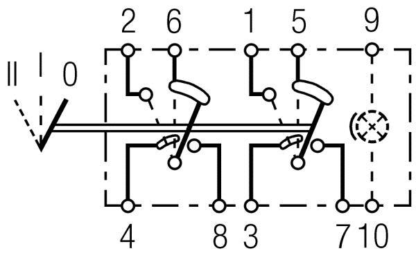 Interrupteur HELLA ref. 6RH 004 570-041