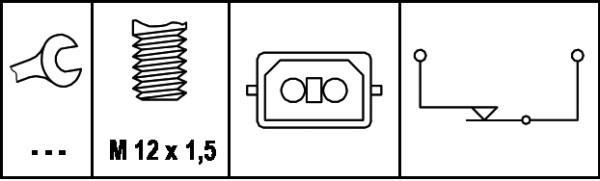 Interruptor de pedal de travão HELLA ref. 6DD 008 622-161
