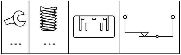 Interruptor luces freno HELLA ref. 6DD 008 622-621