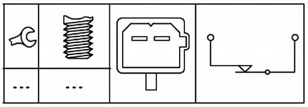 Interrupteur, commande d'embrayage , gestion du moteur HELLA 6DD 179 465-101