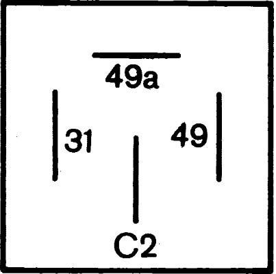 Centrale clignotante HELLA ref. 4DM 004 639-067