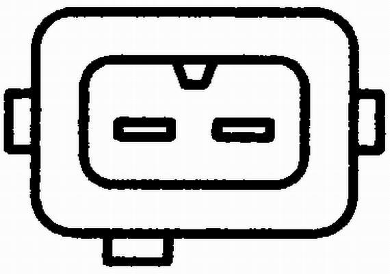 Générateur d'impulsions, vilebrequin HELLA 6PU 009 163-531