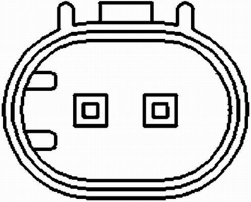 Capteur ABS HELLA 6PU 010 039-051